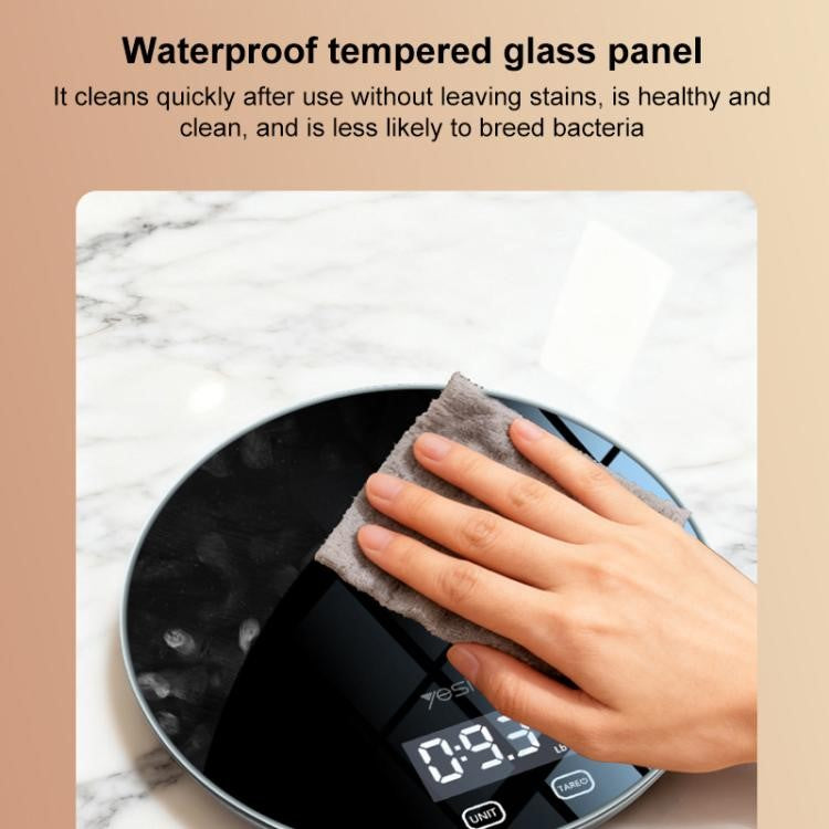 YESIDO Digital Kitchen Food Weighing Scale, 1g-5Kg Capacity, MG43