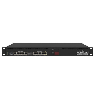 MIKROTIK RouterBOARD 1U, 10 Gigabit Ethernet Router RB3011UiAS-RM