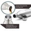 MILTON Duo DLX1000 Silver Gold ThermoSteel Insulated Bottle 750ml