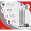 MILTON Duo DLX1000 Silver Gold ThermoSteel Insulated Bottle 750ml