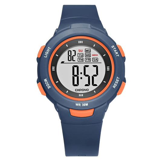 Blue Orange Digital LED Sports Watch | Digital watch in Dar Tanzania