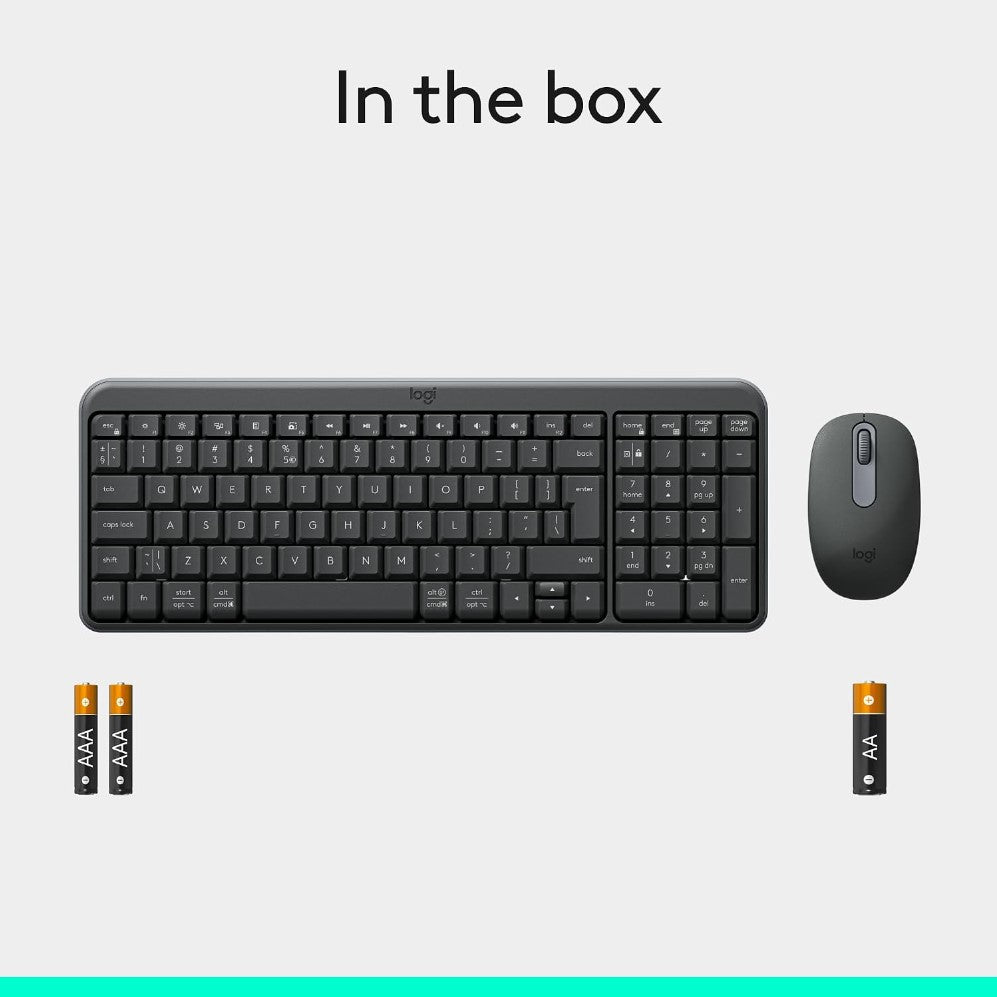 LOGITECH MK250 Bluetooth Wireless Keyboard and Mouse Combo 