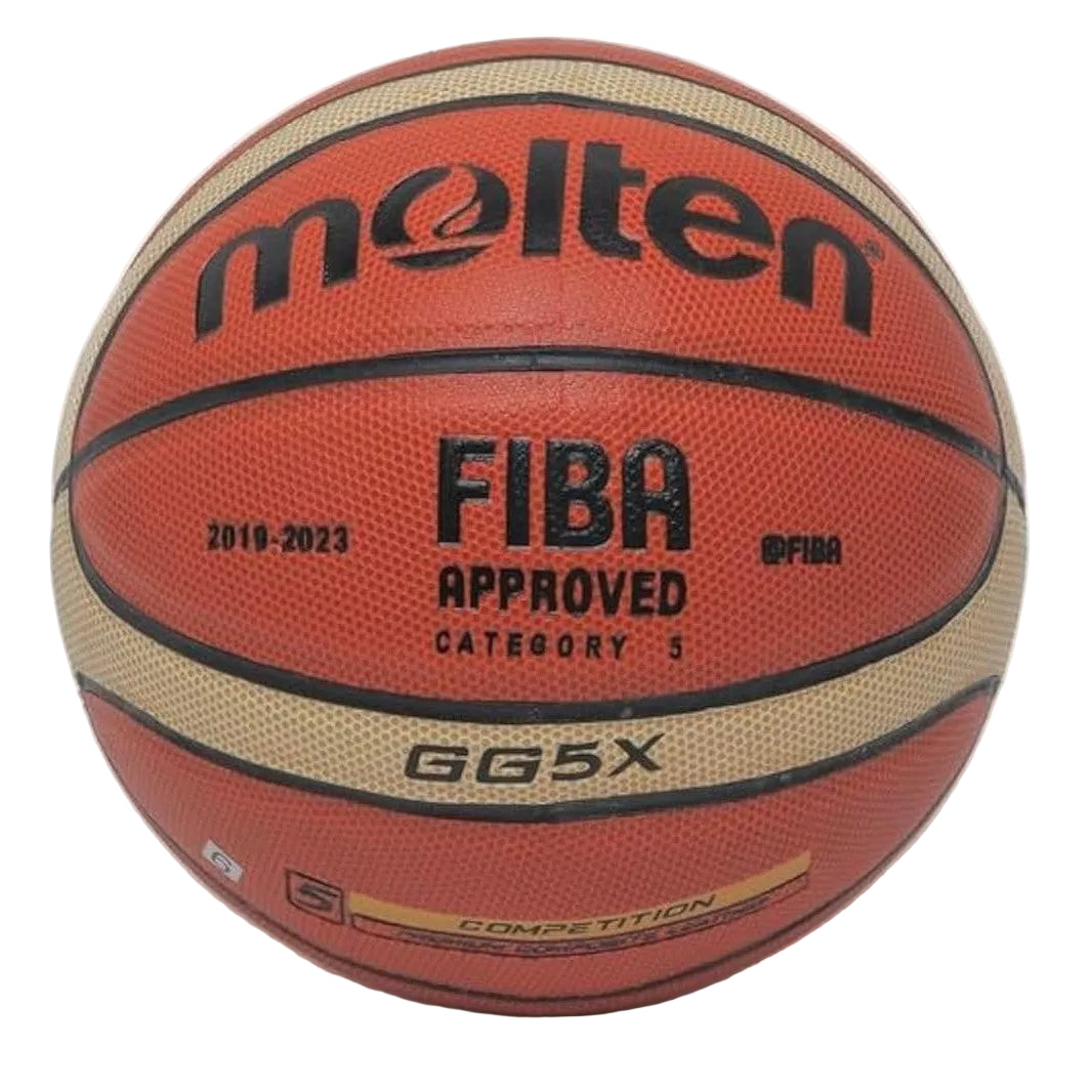 MOLTEN GG5X PU Leather Basketball, Size 5