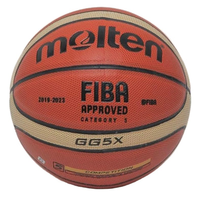 MOLTEN GG5X PU Leather Basketball, Size 5