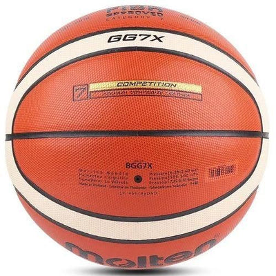 MOLTEN GG7X PU Leather Basketball, Size 7