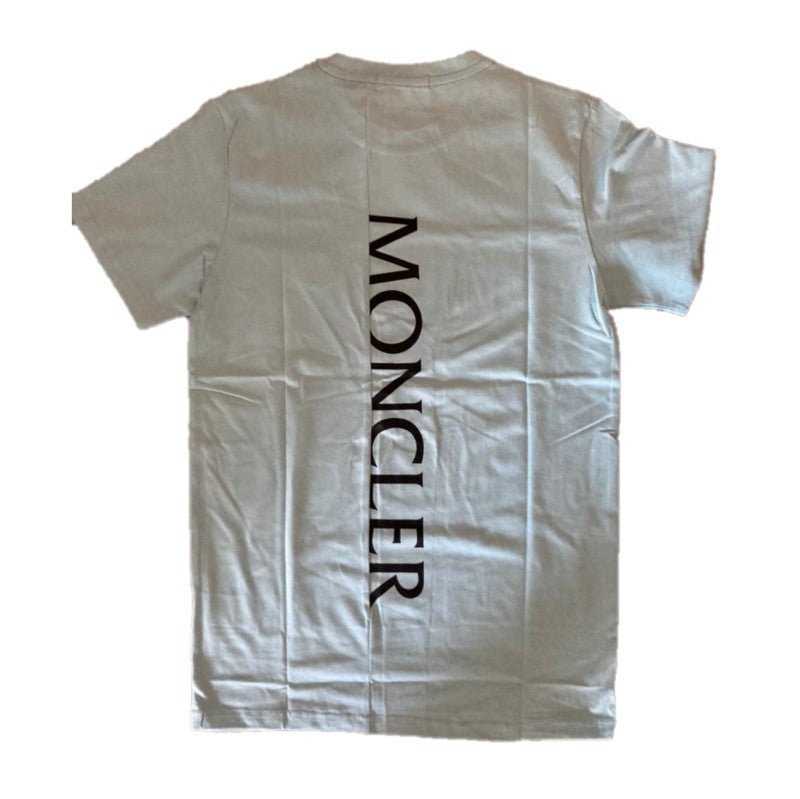 Moncler Blue Cotton T-shirt | T-shirts in Dar Tanzania