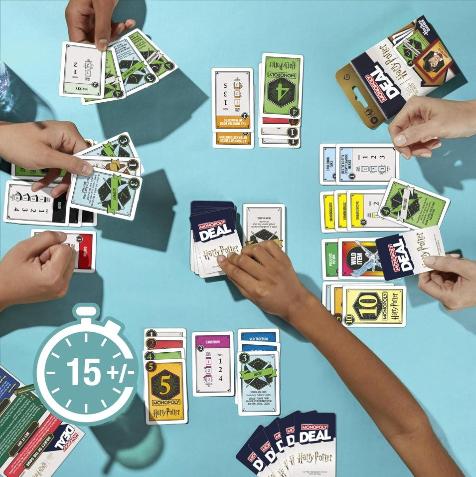 Hasbro Monopoly Deal Harry Potter card game | Tanzania