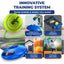MOVEMATE Retracting Tennis Trainer Set with Wilson Tennis Ball