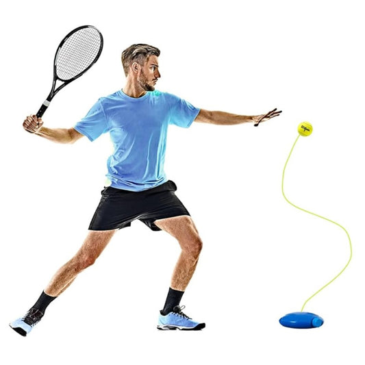 MOVEMATE Retracting Tennis Trainer Set with Wilson Tennis Ball