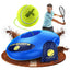 MOVEMATE Retracting Tennis Trainer Set with Wilson Tennis Ball