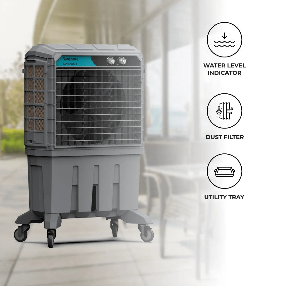 SYMPHONY MOVICOOL 125L Large Air Cooler | Air Coolers in Dar Tanzania