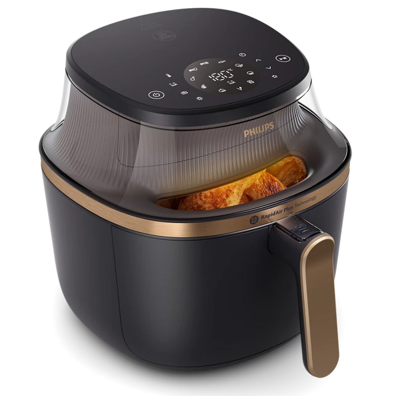 PHILIPS 3000 Series, 6.2 Liter, LED Display, Display Glass, Air fryer NA332