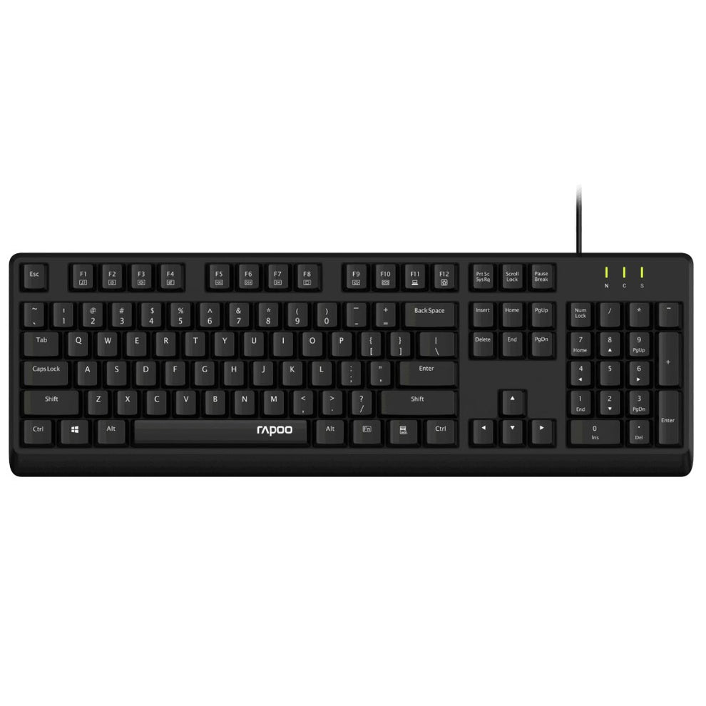RAPOO NK1900 Wired USB Keyboard | RAPOO Tanzania – Empire Online Shopping