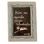 Wooden Eggshell Bible Quote Frame | Carvings in Dar Tanzania