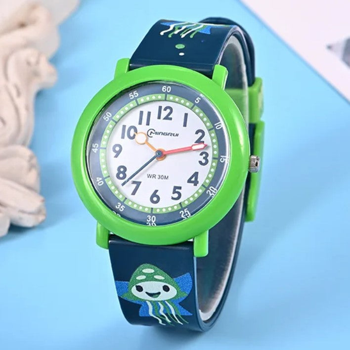 Kids Jellyfish Blue Silicone Watch | Kids watches in Tanzania 