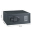 ORBITA Security Safe, Digital+Key, 13kg, 43cm x 37cm x 20cm, 2043MB