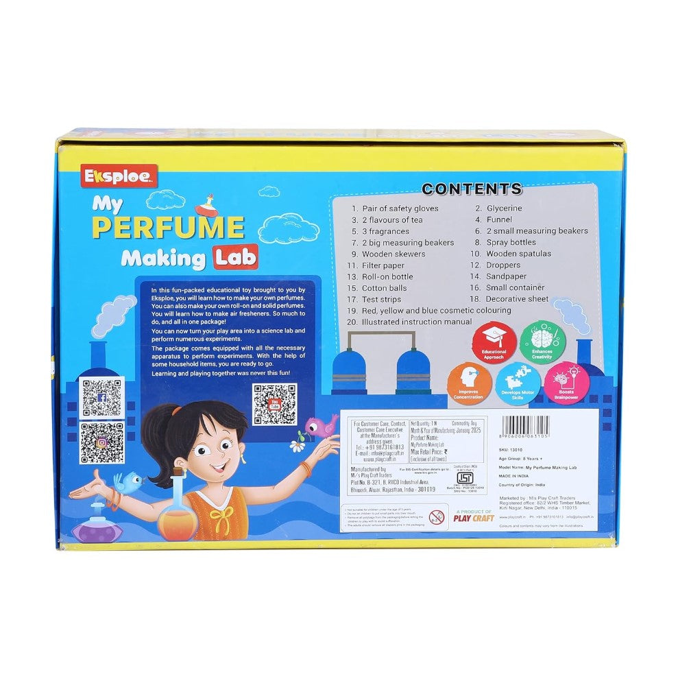 EKSPLOE My Perfume Making Lab, STEM Science Kit | Tanzania