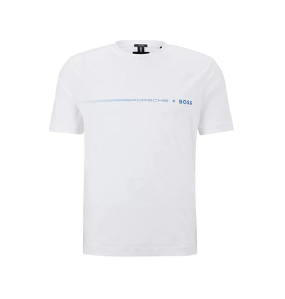 HUGO BOSS Porsche White Cotton T-shirt | T-shirts in Dar Tanzania