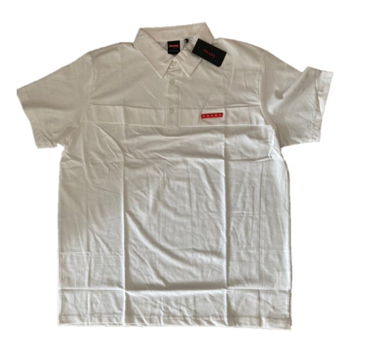 PRADA White Cotton Polo T-shirt | T-shirts in Dar Tanzania