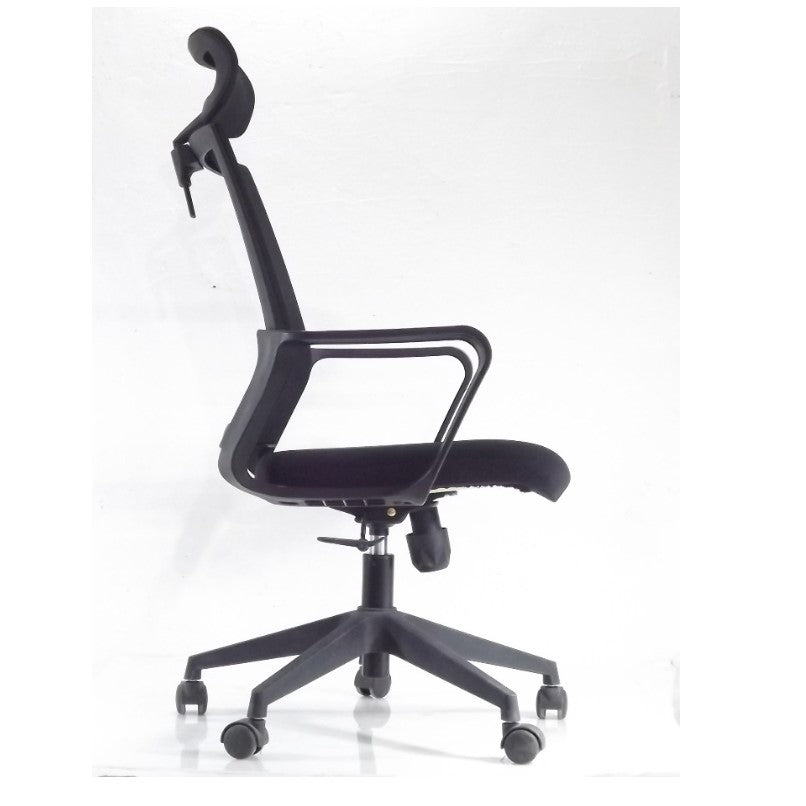 TRIX PW25A High Back Headrest Swivel Fabric Desk Chair in Dar Tanzania