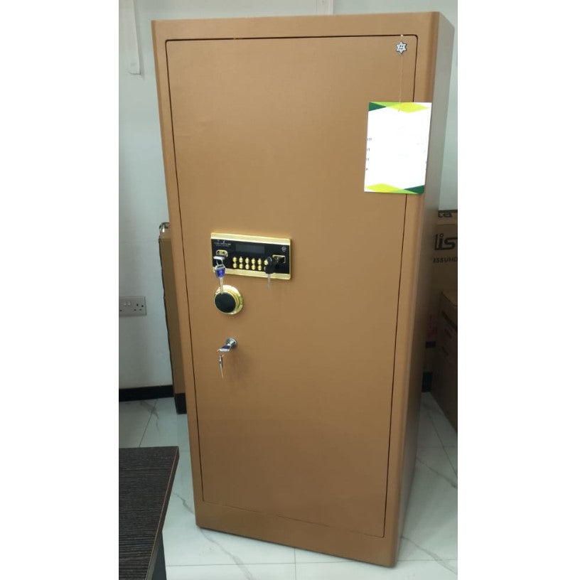 TRIX Security Steel Safe, Digital/Key/Fingerprint Lock, 105kg, 60cm x 56cm x 150cm SC10