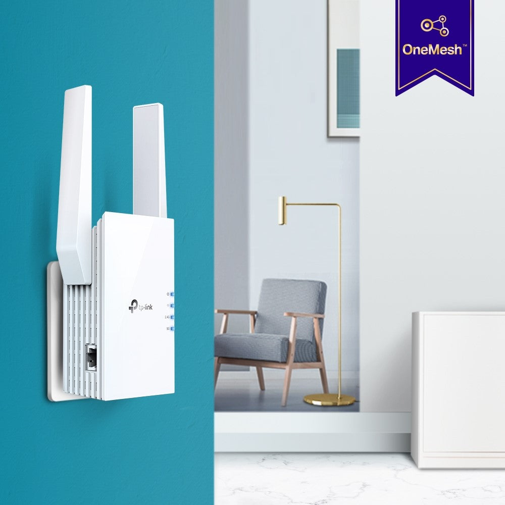 TP-LINK AX1800 Mesh Wi-Fi 6 Range Extender, RE605X | Tplink Tanzania