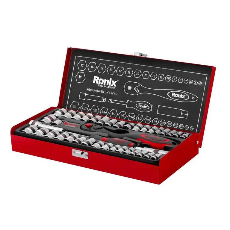 RONIX 40pc Ratchet and sockets Toolkit RH2641 | Tool sets in Tanzania