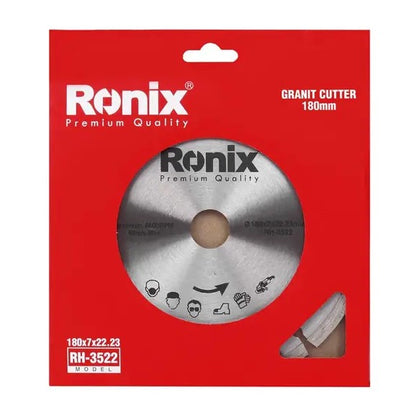 RONIX Granite Cutting Disc 180mm x 7mm x 22.2mm RH-3522 | Tanzania