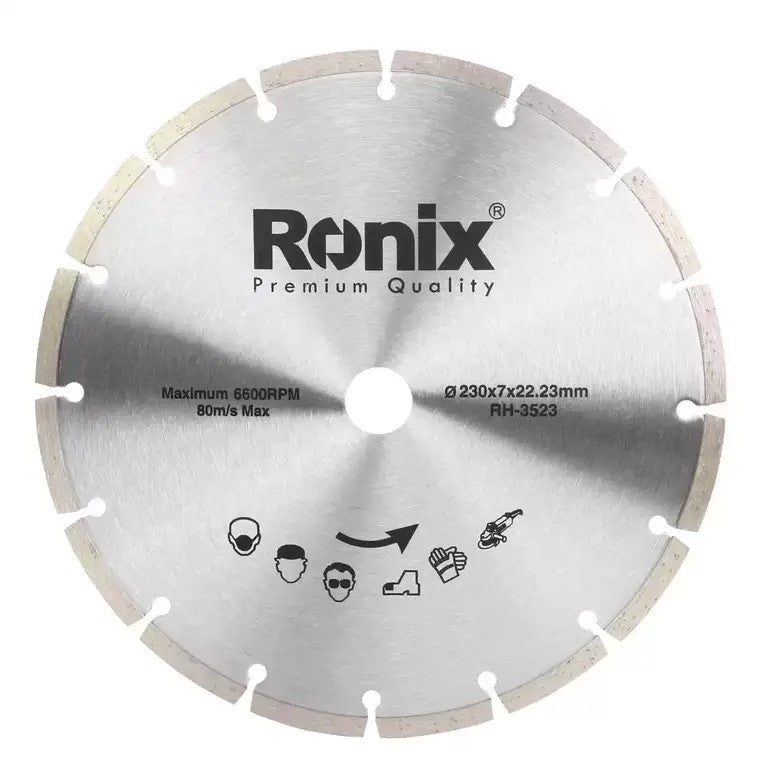 RONIX Granite Cutting Disc 230mm x 7mm x 22.2mm RH-3523 | Tanzania