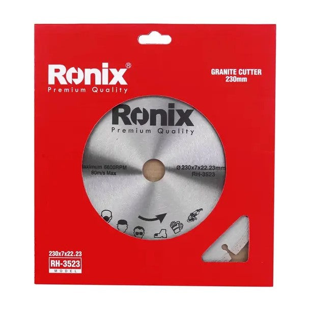 RONIX Granite Cutting Disc 230mm x 7mm x 22.2mm RH-3523 | Tanzania