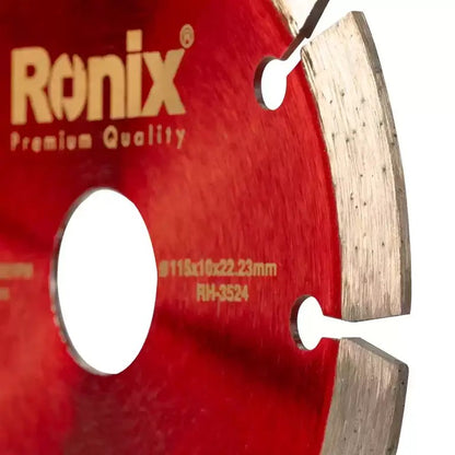 RONIX Granite Cutting Disc 115mm x 10mm x 22.2mm RH-3524 | Tanzania