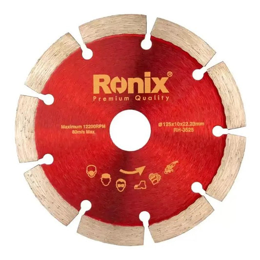 RONIX Granite Cutting Disc 125mm x 10mm x 22.2mm RH-3525 | Tanzania