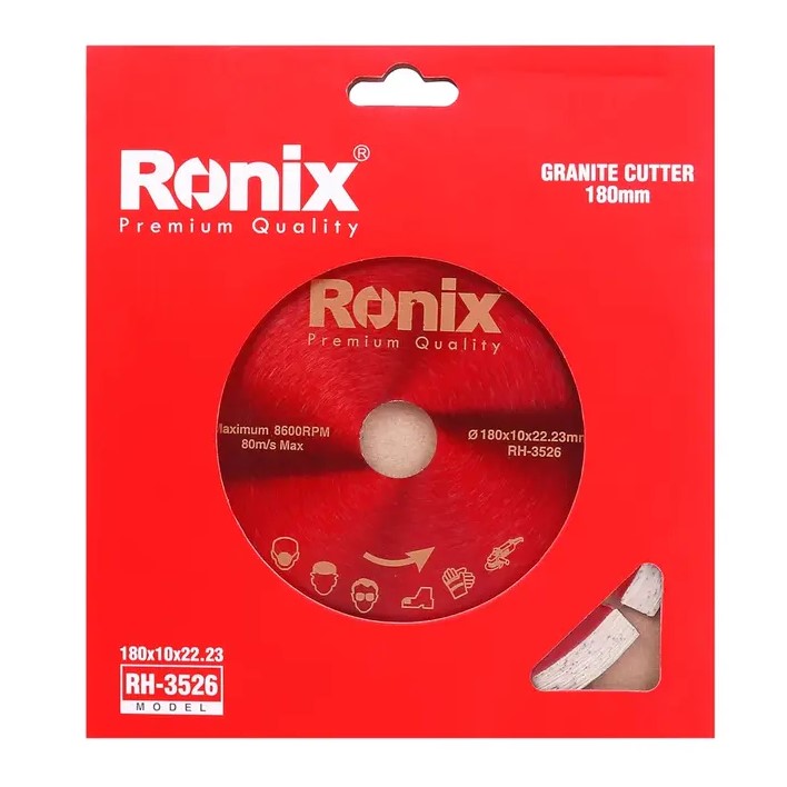 RONIX Granite Cutting Disc 180mm x 10mm x 22.2mm RH-3526 | Tanzania