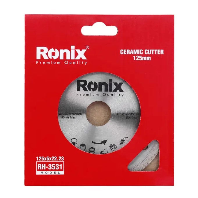 RONIX Ceramic Cutting Disc 125mm x 5mm x 22.2mm RH-3531 | Tanzania