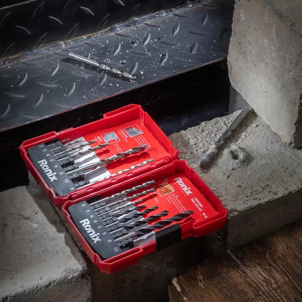 RONIX Compound Drill Bit 16pc Set RH5583 | Drill bits in Dar Tanzania