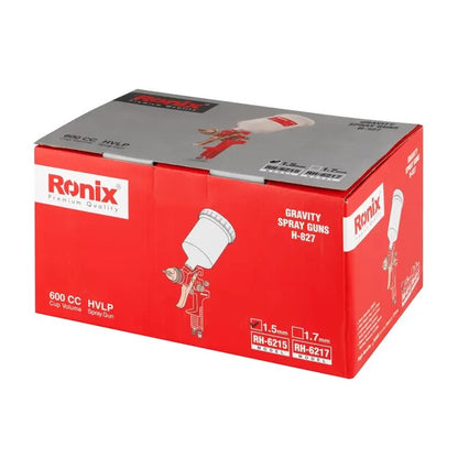 RONIX HVLP Air Spray Gun, 600ml, H827, 1.5mm, RH-6215 | Tanzania