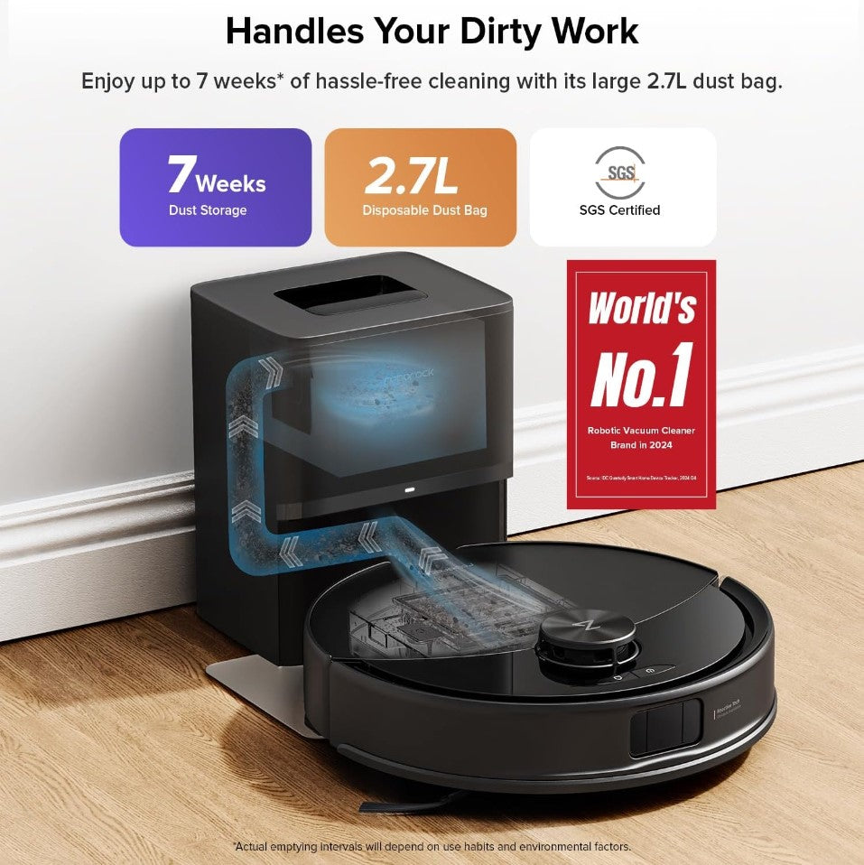 ROBOROCK Q10 S5+ Robot Vacuum, Self-Emptying | Roboroc Tanzania