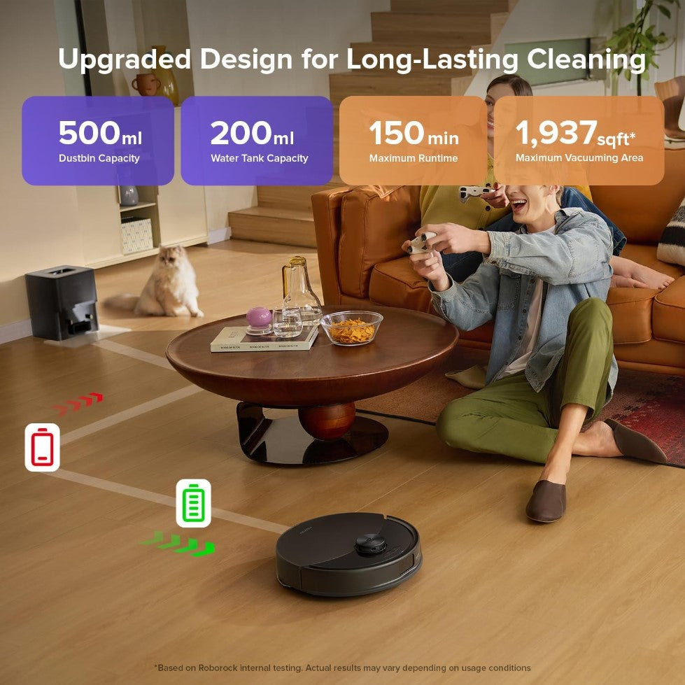 ROBOROCK Q10 S5+ Robot Vacuum, Self-Emptying | Roboroc Tanzania