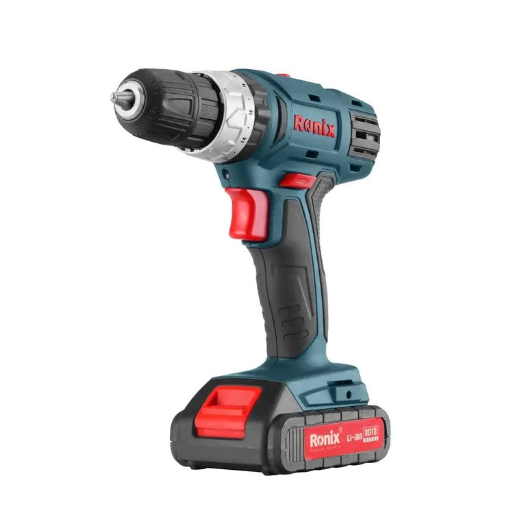 RONIX RS-8018, Cordless Drill with 53pc Hand Tools Toolkit in Tanzania