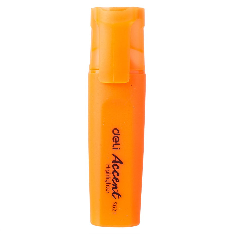 DELI S621 Chisel Tip Orange Highlighter | Highlighters in Dar Tanzania