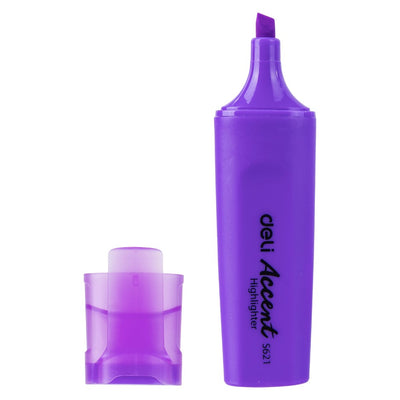 DELI S621 Chisel Tip Purple Highlighter | Highlighters in Dar Tanzania