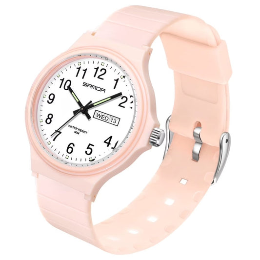 SANDA Easy Read Silicon Pink Watch | Kids watches in Dar Tanzania 