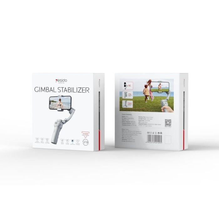 YESIDO SF18 Phone Gimbal Stabilizer, Tripod, Handheld Selfie Stick