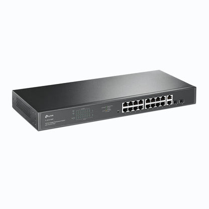TP-LINK 18-Port Gigabit Switch with 16-Port PoE+ TL-SG1218MP
