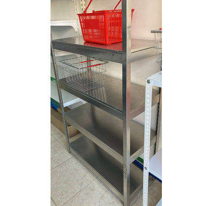 BASIC 5 Tier, All Steel Storage Rack Shelf 180 x 100 x 45cm | Tanzania