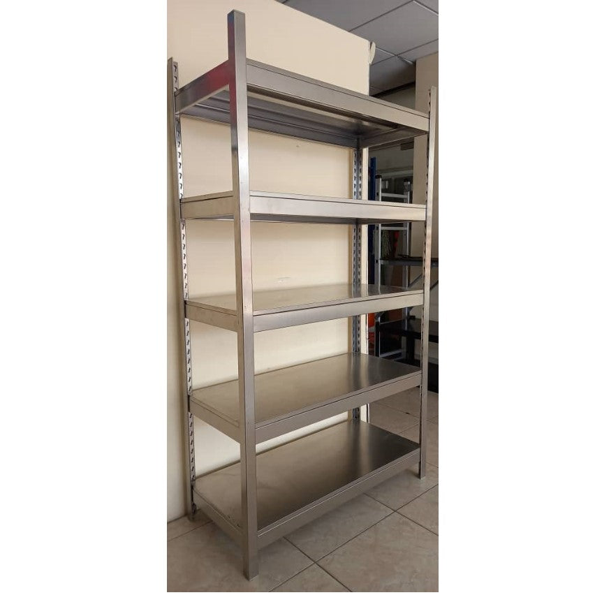 BASIC 5 Tier, All Steel Storage Rack Shelf 180 x 100 x 45cm | Tanzania