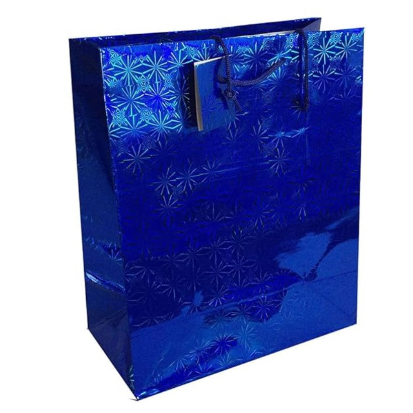 Holographic Foil Design Gift Bag, Large, 12pc Pack | Gift Bags