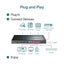 TP-LINK 16-Port, 2-Port Rackmount Switch with 16-Port PoE+ TL-SL1218MP