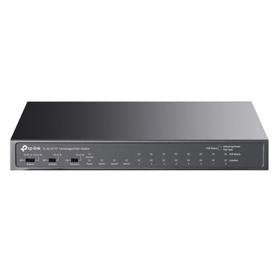 TP-LINK 8-Port, 3-Port Gigabit Desktop Switch, 8-Port PoE+, TL-SL1311P