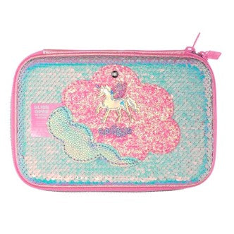 Smiggle Lunar Hardtop Sequin Pencil Case | Pencil Cases in Dsm